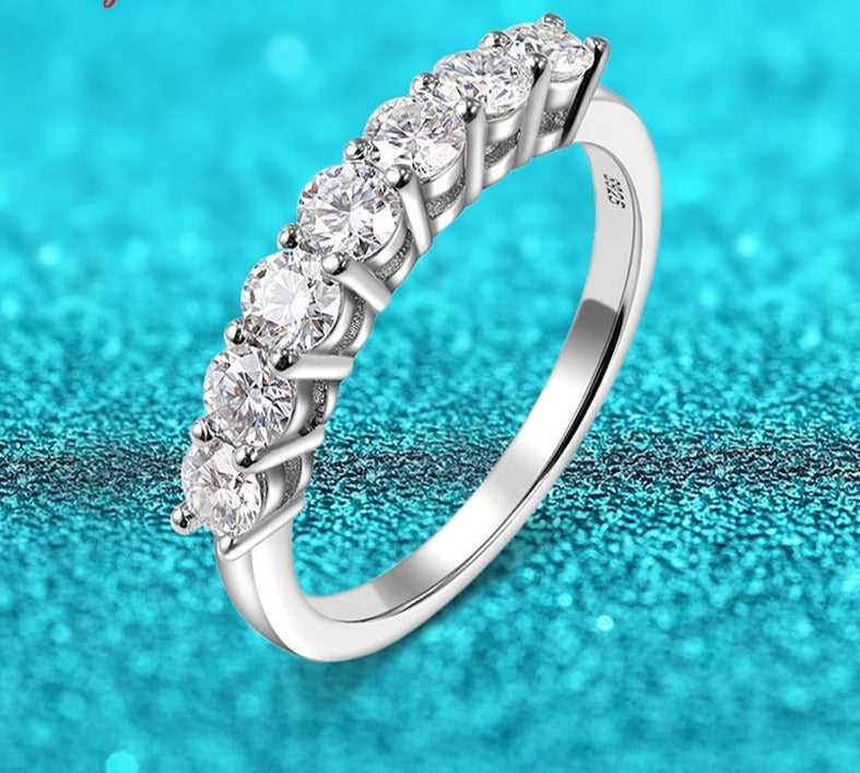 Boutiques Moissanite Ring GRA Certified - Boutique Spiritual