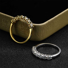 Boutiques Moissanite Ring GRA Certified-Boutique Spiritual
