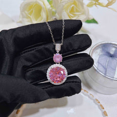 Moissanite Silver Jewelry Set for Women-Boutique Spiritual