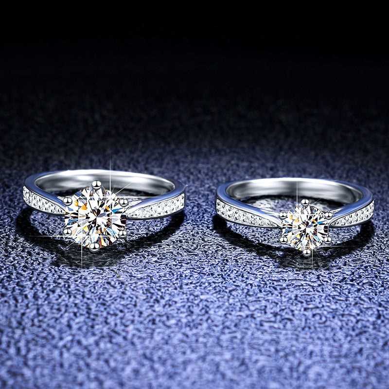 Moissanite Ring GRA Certified-Boutique Spiritual