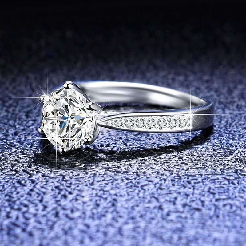 Moissanite Ring GRA Certified-Boutique Spiritual
