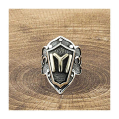 Ottoman Tribe Thumb Men Silver Ring, Ottoman Islamic Limited Edition RIng-Boutique Spiritual