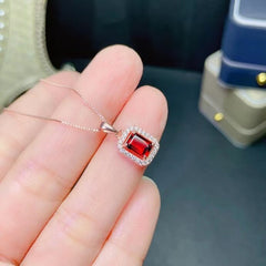 Garnet Jewelry Set for Women-Boutique Spiritual