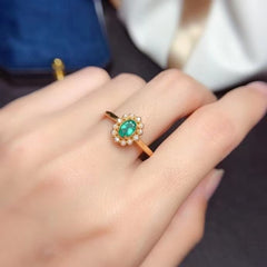 Vintage Emerald Jewelry Set for Women-Boutique Spiritual