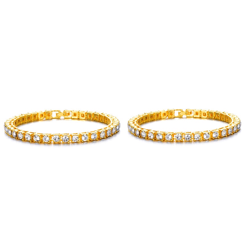 Hip Hop Bling Cubic Zirconia Iced Out Bracelet Premium Design-Boutique Spiritual