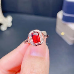 Garnet Jewelry Set for Women-Boutique Spiritual
