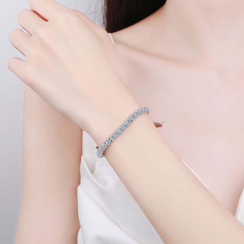 Boutiques Special Moissanite Bracelet GRA certified-Boutique Spiritual