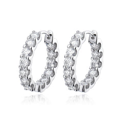 18k Gold Plated Moissanite Earring GRA Certified-Boutique Spiritual