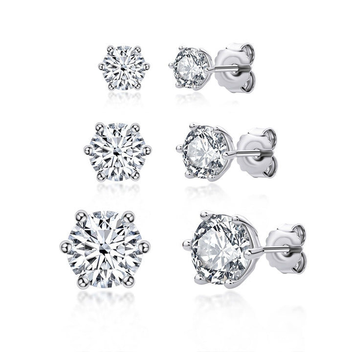 Boutiques Moissanite Earrings GRA certified-Boutique Spiritual
