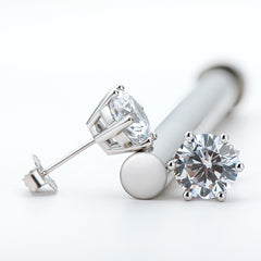 Boutiques Moissanite Earrings GRA certified-Boutique Spiritual