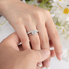 Boutiques Moissanite Ring GRA Certified-Boutique Spiritual