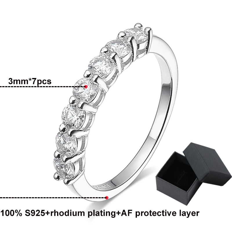 Boutiques Moissanite Ring GRA Certified-Boutique Spiritual
