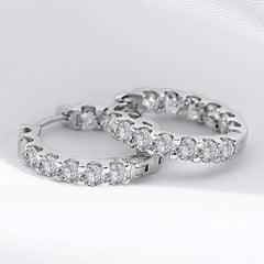18k Gold Plated Moissanite Earring GRA Certified-Boutique Spiritual