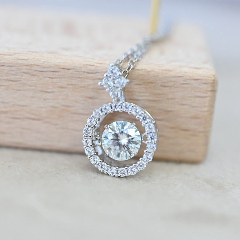 Moissanite GRA certified Diamond Pendant-Boutique Spiritual