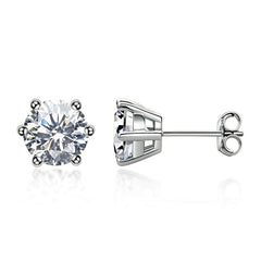 Boutiques Moissanite Earrings GRA certified-Boutique Spiritual