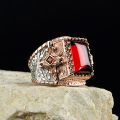 Zircon Handmade Silver Ring Limited Edition Design-Boutique Spiritual