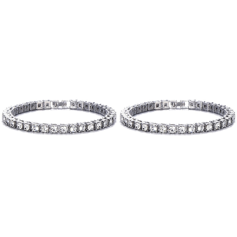 Hip Hop Bling Cubic Zirconia Iced Out Bracelet Premium Design-Boutique Spiritual