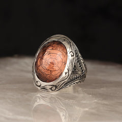 Zultanite Silver Men Ring-Boutique Spiritual
