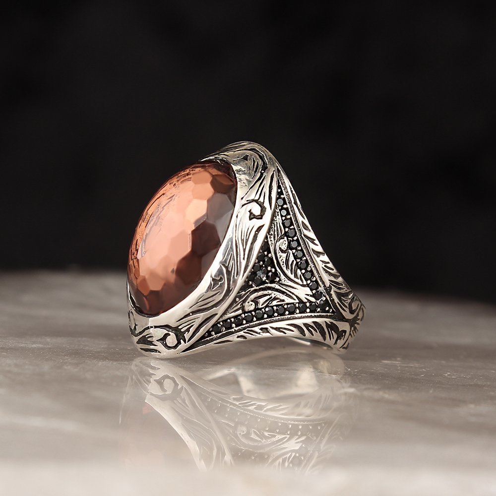 Zultanite Silver Men Ring-Boutique Spiritual