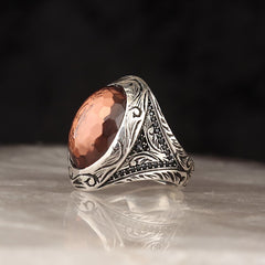 Zultanite Silver Men Ring-Boutique Spiritual