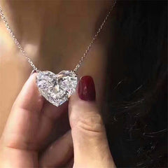 Silver Moissanite Jewelry Set for Women-Boutique Spiritual