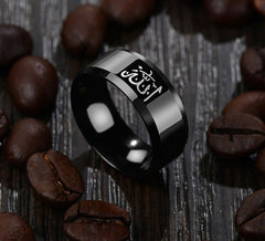 Islamic Stainless Steel Muslim Allah Ring-Boutique Spiritual