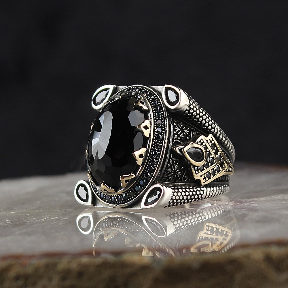 Zircon Natural Stone Handmade Ring-Boutique Spiritual