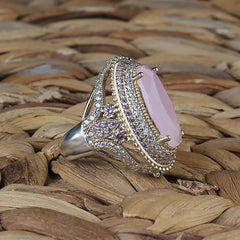 Turkish Chalcedony Handmade Sterling Silver Ring For Women-Boutique Spiritual