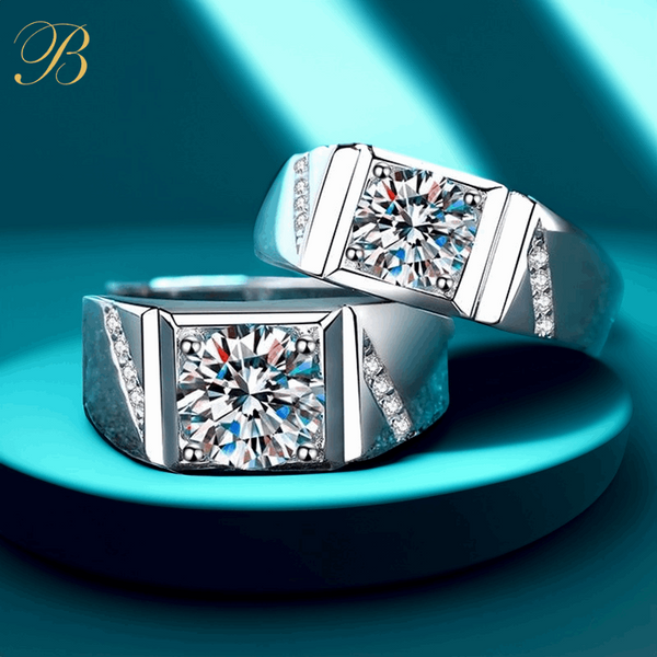 Moissanite Ring 1/2CT Premium Design-Boutique Spiritual