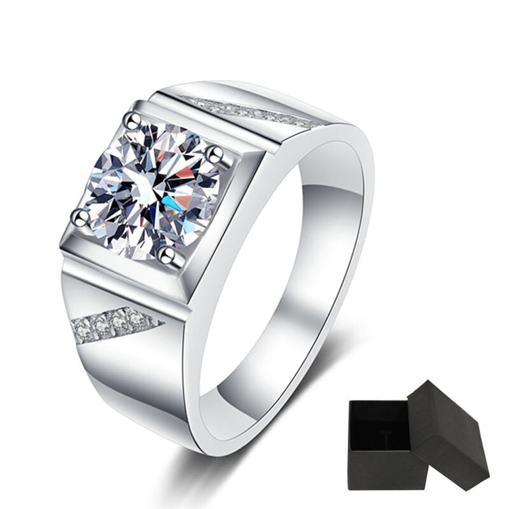 Moissanite Ring 1/2CT Premium Design - Boutique Spiritual