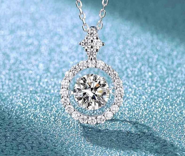 Moissanite GRA certified Diamond Pendant-Boutique Spiritual