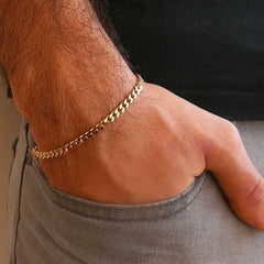 Miami Curb Chain Bracelet for Men - Boutique Spiritual