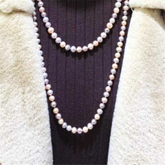 Round White Shell Pearl Choker Necklace - Boutique Spiritual