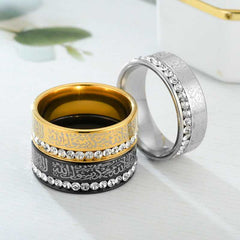 Islamic Muslim Stainless Steel Ring - Boutique Spiritual