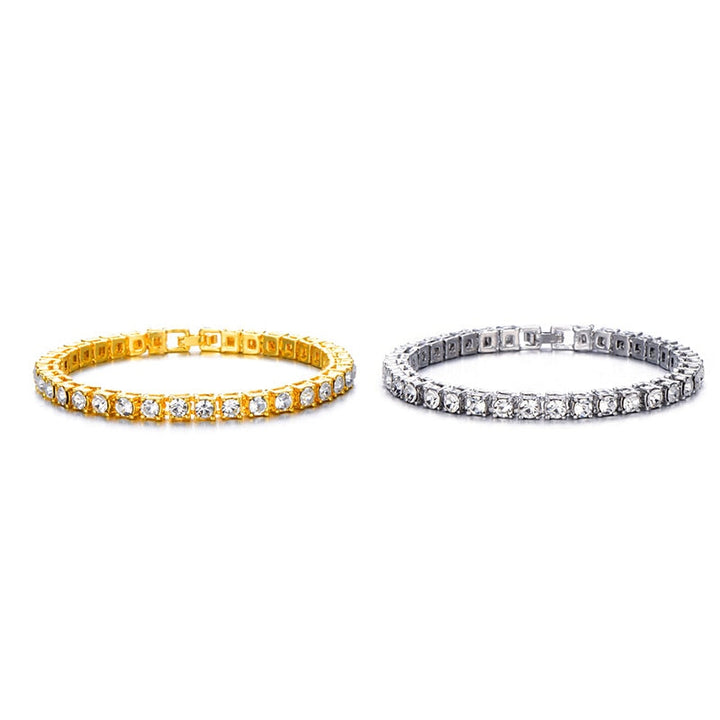 Hip Hop Bling Cubic Zirconia Iced Out Bracelet Premium Design-Boutique Spiritual