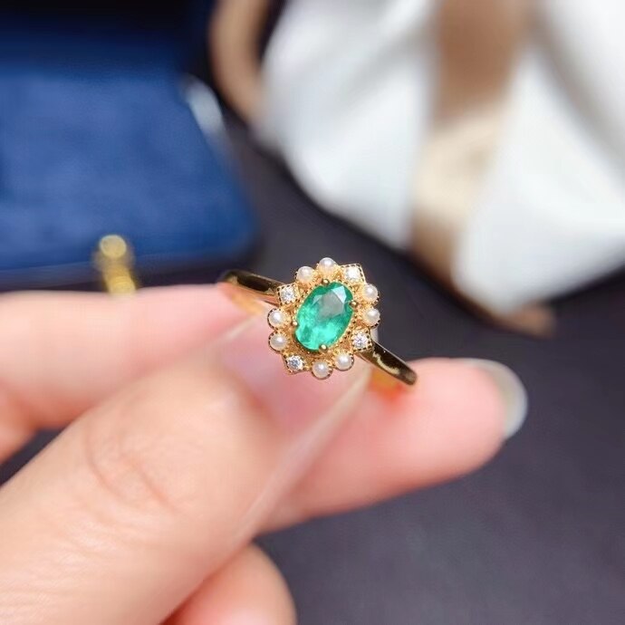Vintage Emerald Jewelry Set for Women-Boutique Spiritual