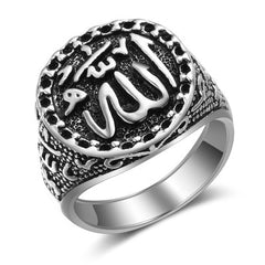 Islamic Muslim Stainless Steel Ring for Men - Boutique Spiritual