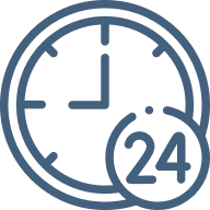 Image of We offer 24/7 Live Chat Support to our customers